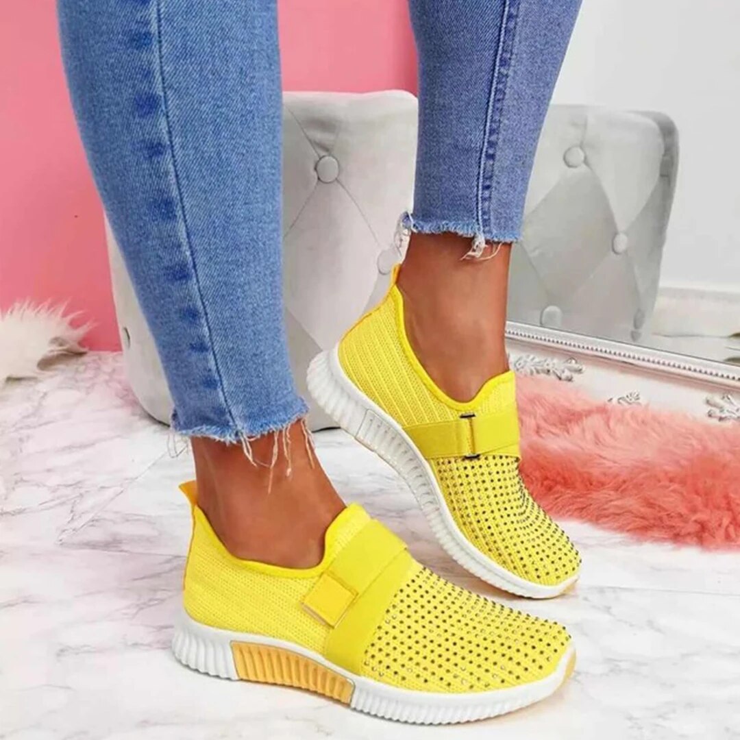 Vortex - Baskets respirantes avec velcro et semelle rembourrée