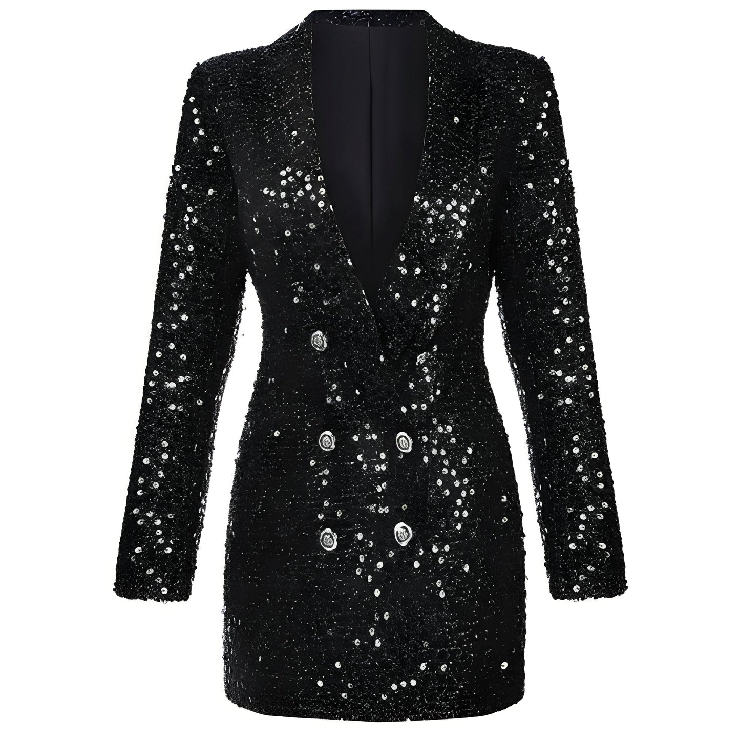 Célina - Robe blazer brillante tendance pour femmes