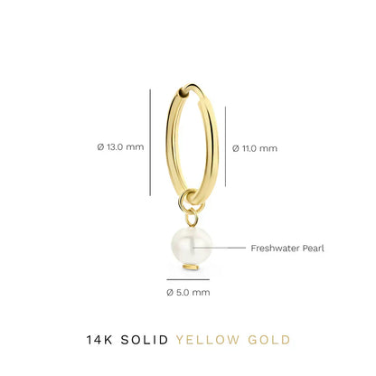 Boucles d'oreilles Delia Crest | Or