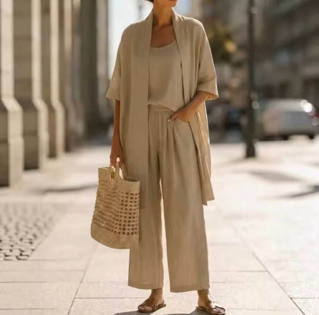 Abigail | Ensemble Élégant en Trois Pièces