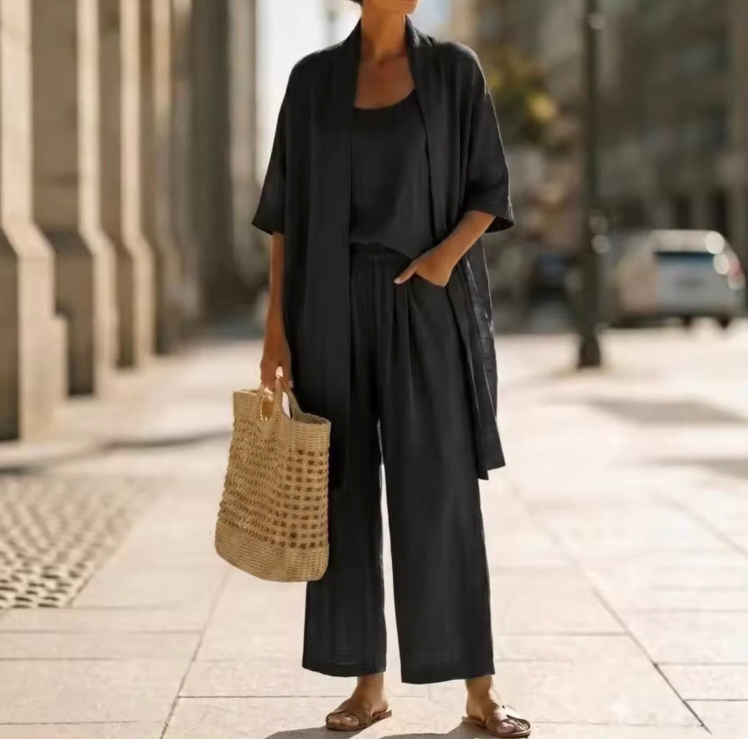 Abigail | Ensemble Élégant en Trois Pièces