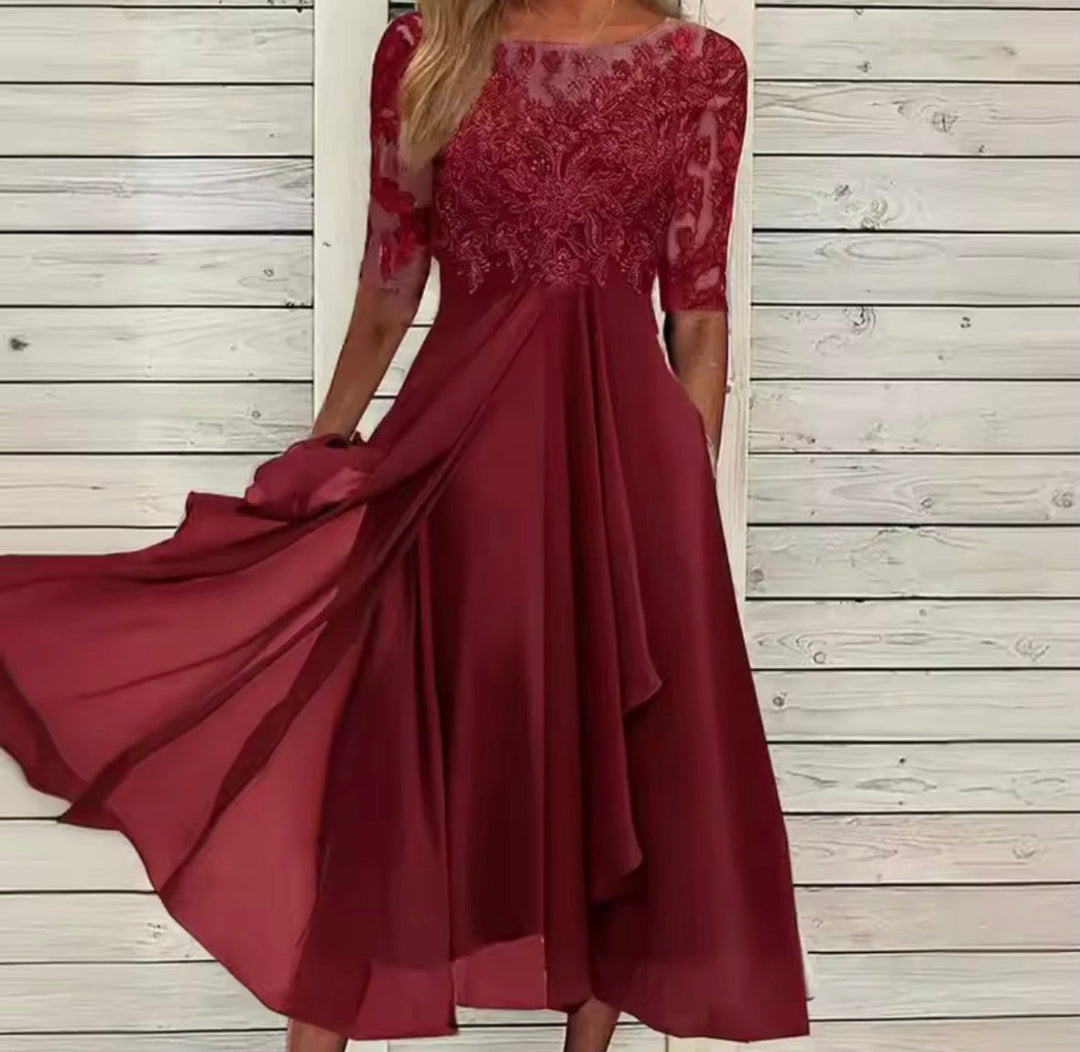 Chloe | Robe en Dentelle Élégante