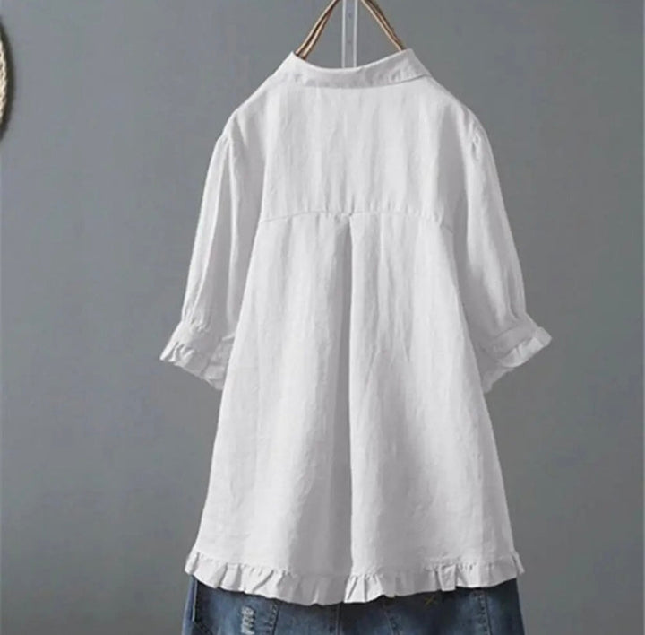 ANNA | Haut Ruffle Quotidien
