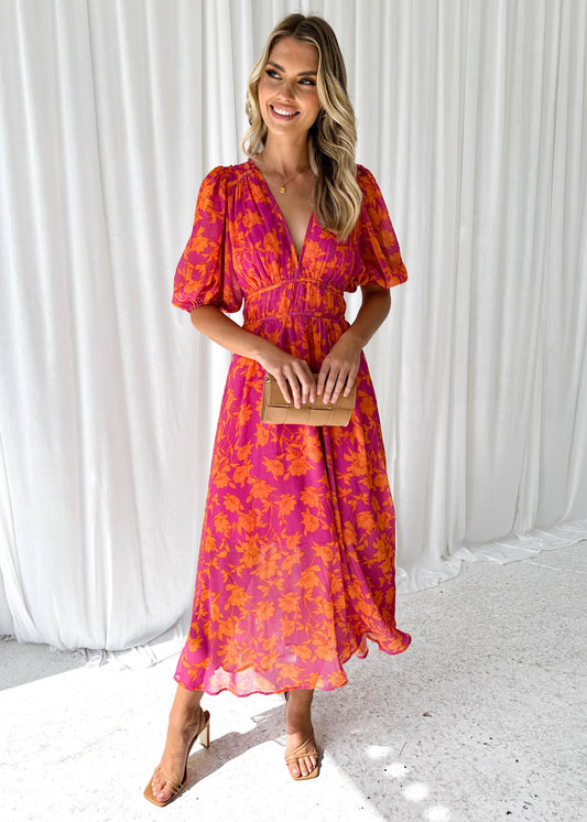 Clara | Robe Maxi de Printemps