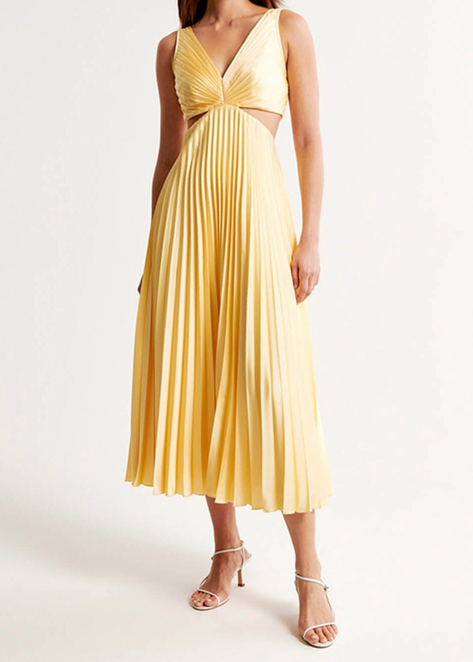 Laia | Robe Longue Plissée