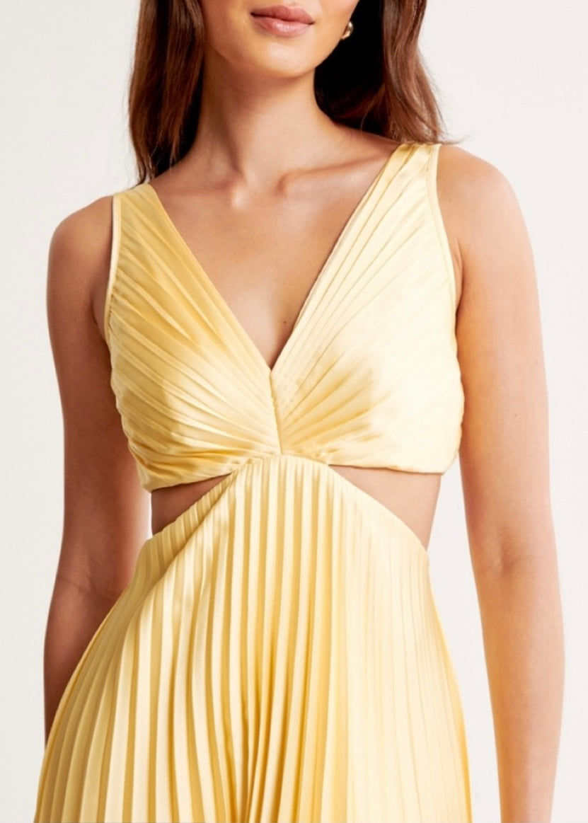 Laia | Robe Longue Plissée