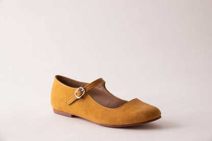 Elena – Mules Mary Jane en Daim