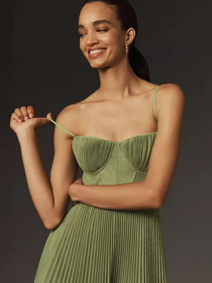Zoe - Robe de Soirée Sans Manches Élégante à Dos Ouvert