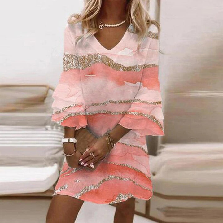Claudia - Robe avec des motifs élégants