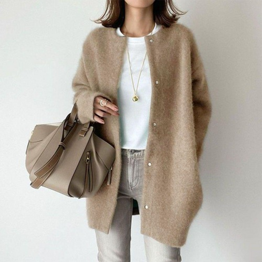 Amandine™ | Cardigan Raffiné à Couches