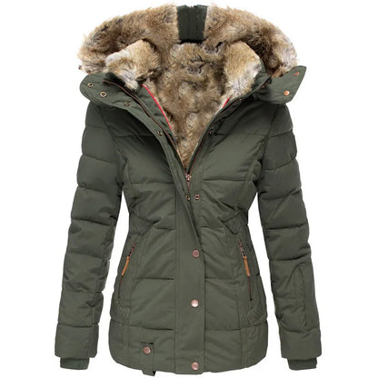 Grace - Veste en fourrure chaude et confortable pour l'hiver