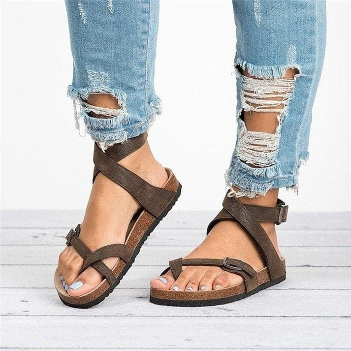 Dannah - Sandales en Cuir Classiques