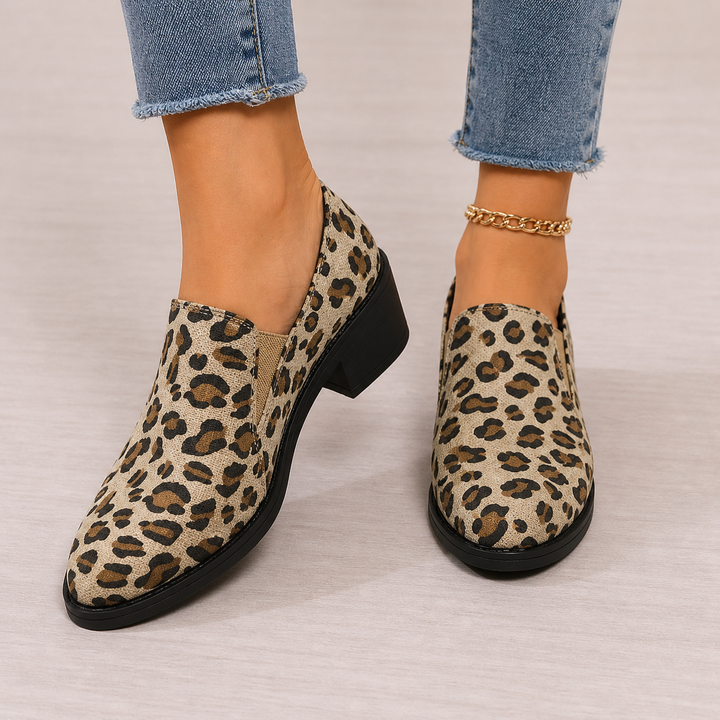 Angélique™ | Mocassin Léopard