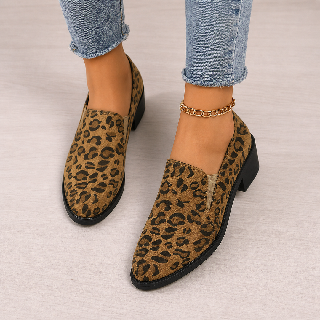 Angélique™ | Mocassin Léopard
