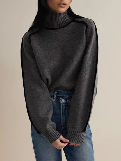 Donna | Pull élégant à col roulé