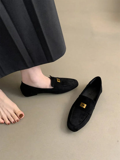 Malou® | Chaussures Britanniques en Suède Léger