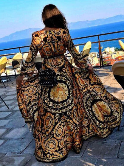 Faye - Robe Imprimée Boho