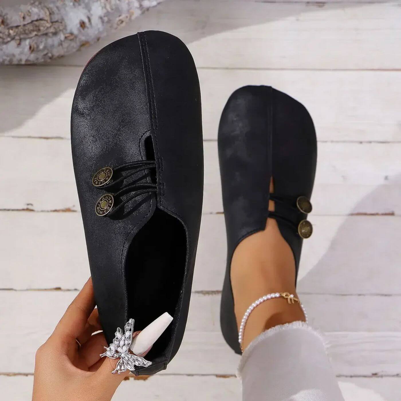 Ingrid – Chaussures orthopédiques confortables et adaptables