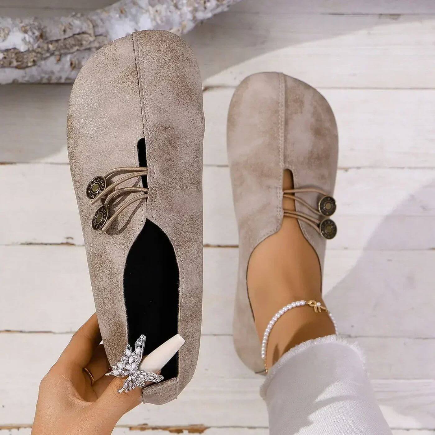 Honorata - Ballerines opaques et douces