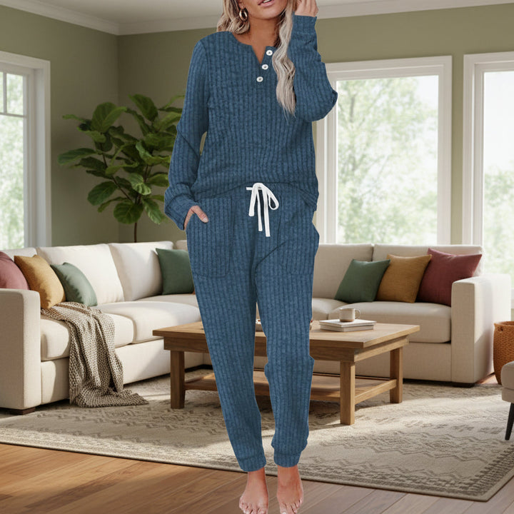 Brenda – Ensemble de Loungewear Douillet en Deux Pièces