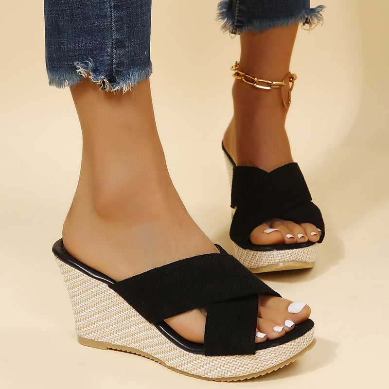 Carla – Sandales à Talon Élevé Décontractées