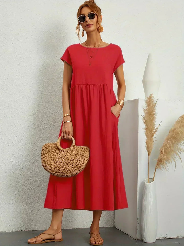 Clémence | Robe d'été Chic pour femme | Midi