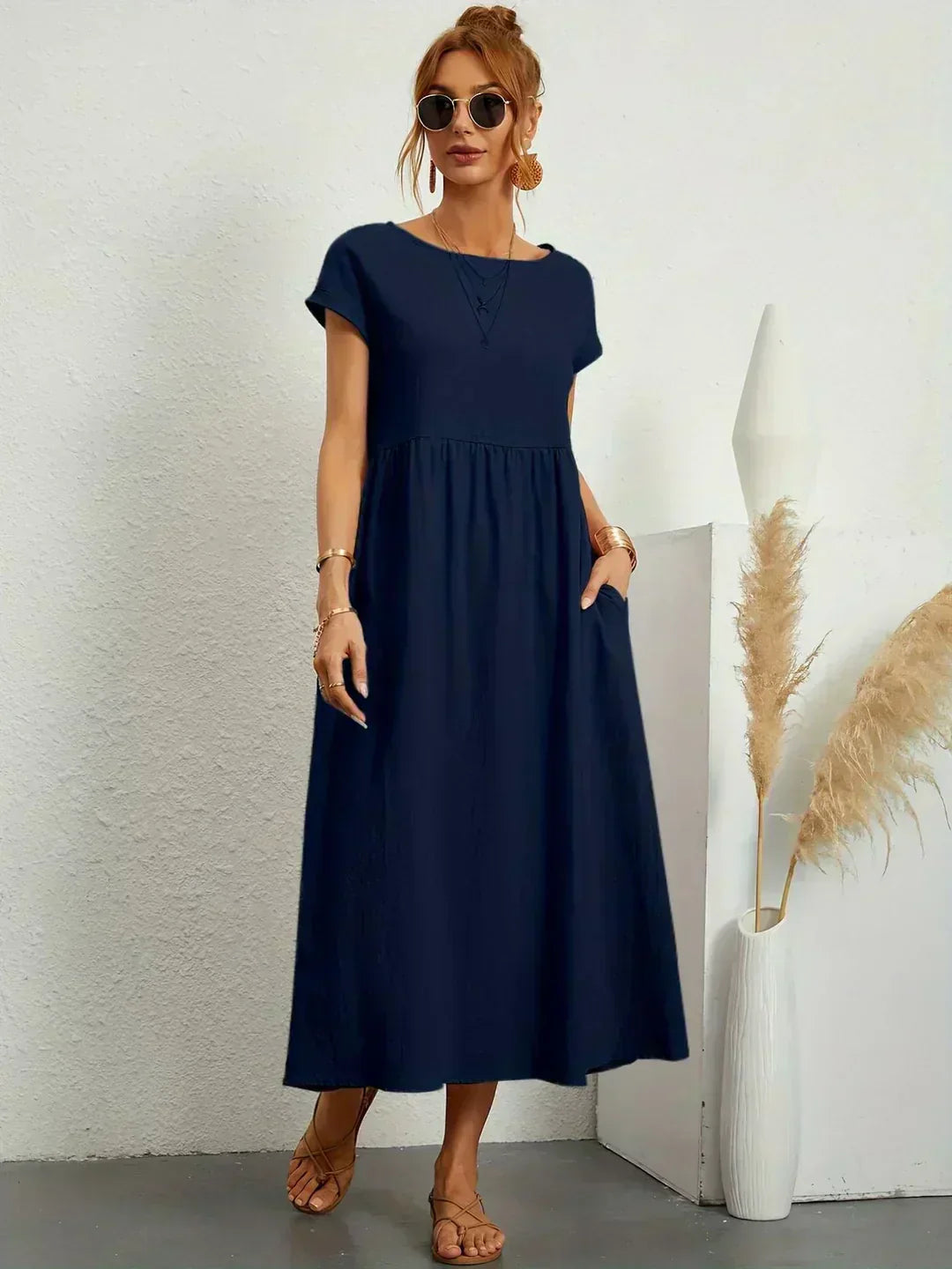 Clémence | Robe d'été Chic pour femme | Midi