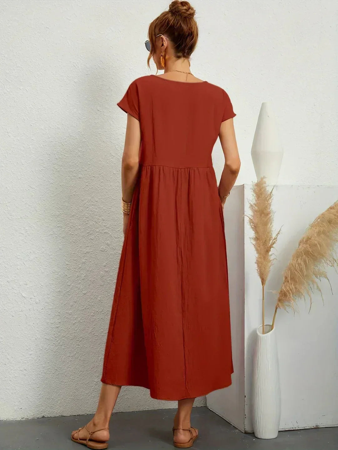 Clémence | Robe d'été Chic pour femme | Midi