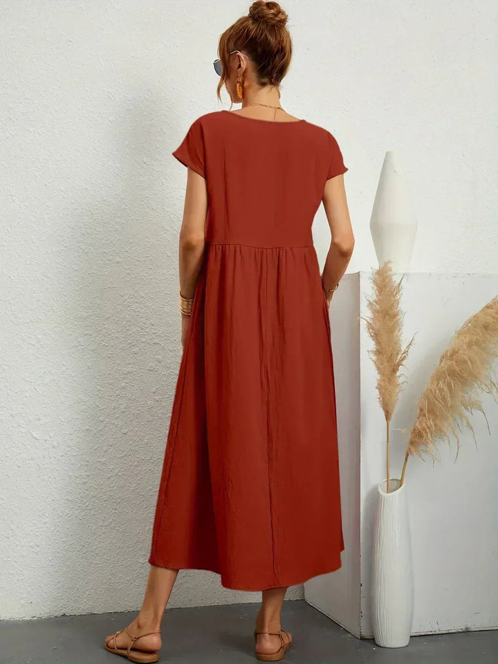 Clémence | Robe d'été Chic pour femme | Midi