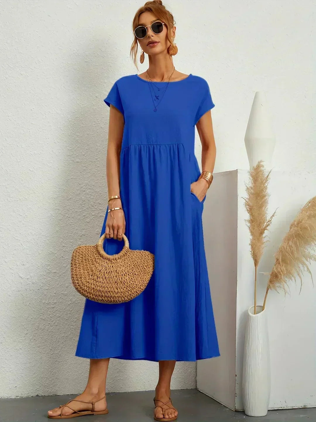 Clémence | Robe d'été Chic pour femme | Midi