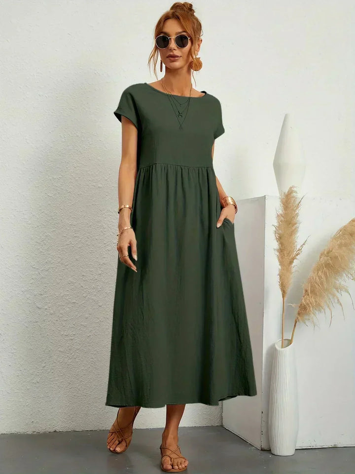 Clémence | Robe d'été Chic pour femme | Midi