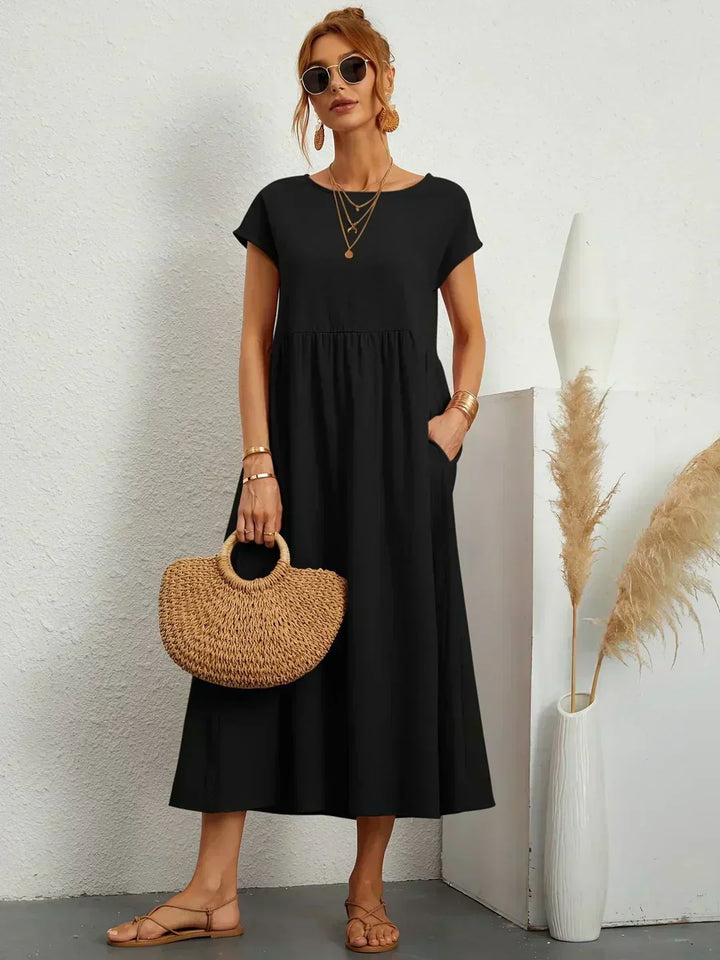 Clémence | Robe d'été Chic pour femme | Midi