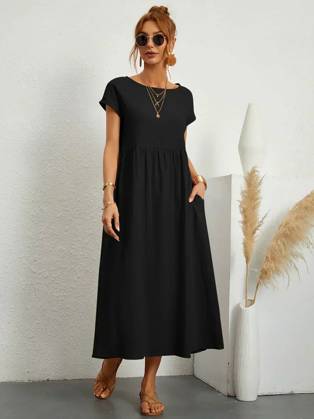Clémence | Robe d'été Chic pour femme | Midi