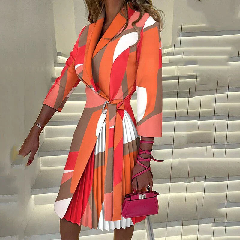 Maelle | Robe Blazer Chic Pour Femme | Mini