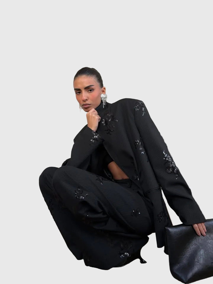 Valentina | Ensemble Blazer Pailleté