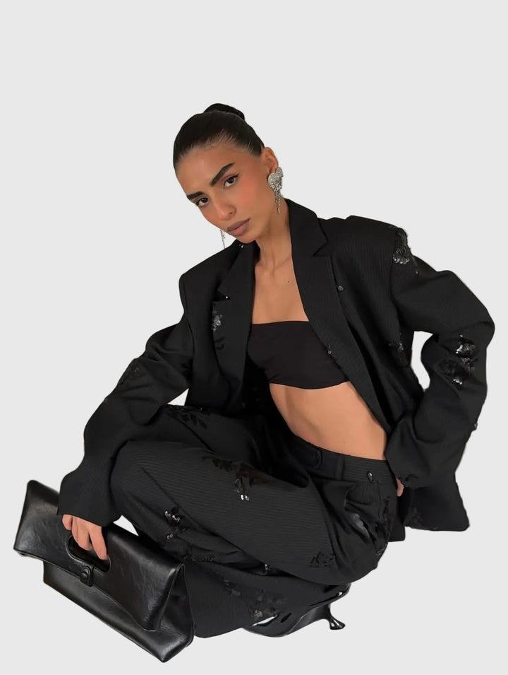 Valentina | Ensemble Blazer Pailleté