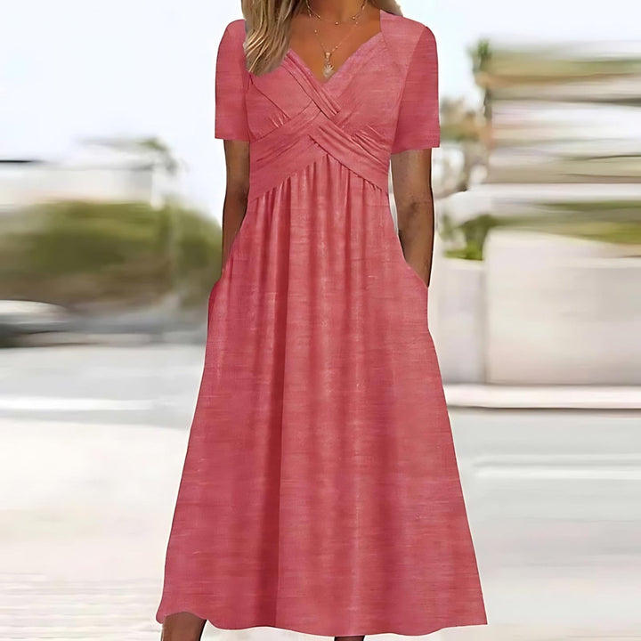 Carmen™ | Robe Midi avec Couverture du Ventre