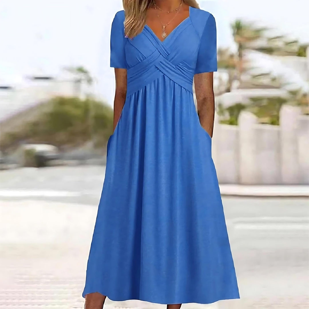 Carmen™ | Robe Midi avec Couverture du Ventre