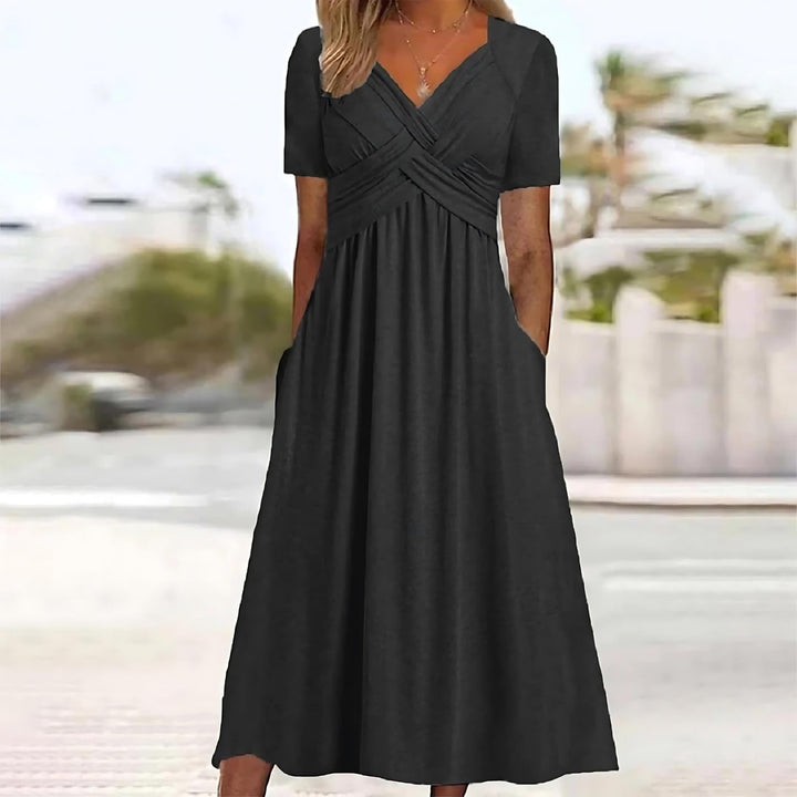 Carmen™ | Robe Midi avec Couverture du Ventre