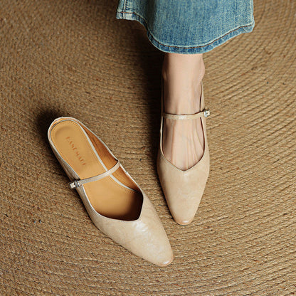Mule en Vera Pelle Orella