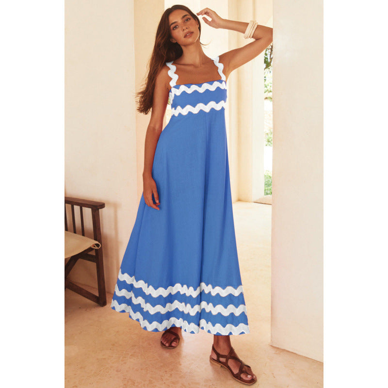 Jovie - Robe Décontractée Sans Manches avec Imprimé Floral