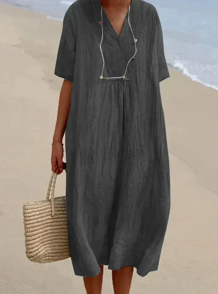 Jayela - Robe d'Élégance Estivale sans Effort