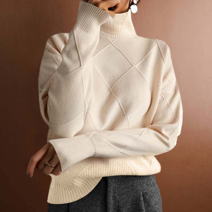 Angela™ - Pull Col Montant