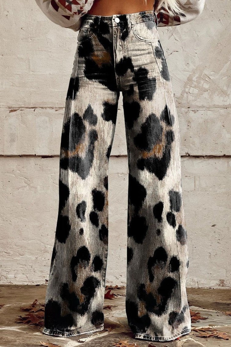 Cheetah - Pantalon Élégant Bohémien