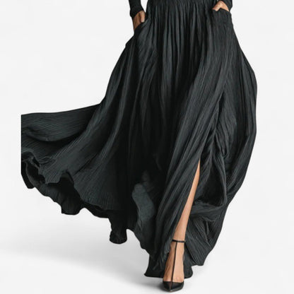 Raquel | Robe maxi taille haute