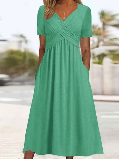 Elisabeth | Robe Décontractée Pour Femmes | Midi