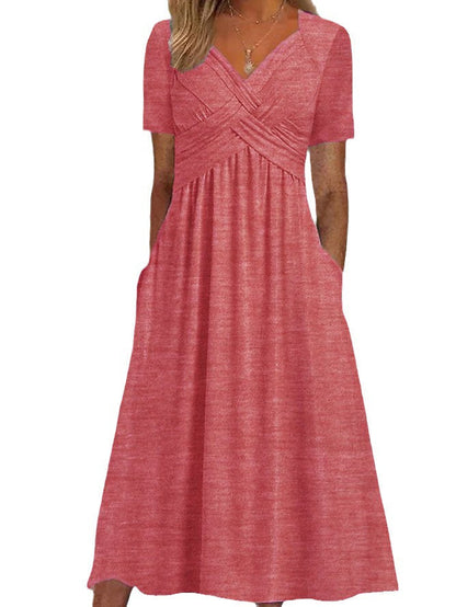 Elisabeth | Robe Décontractée Pour Femmes | Midi