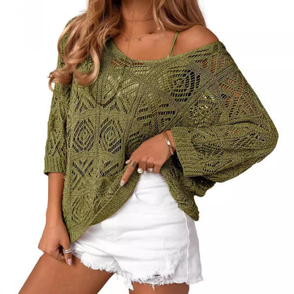 Gabrielle – Pull en Crochet