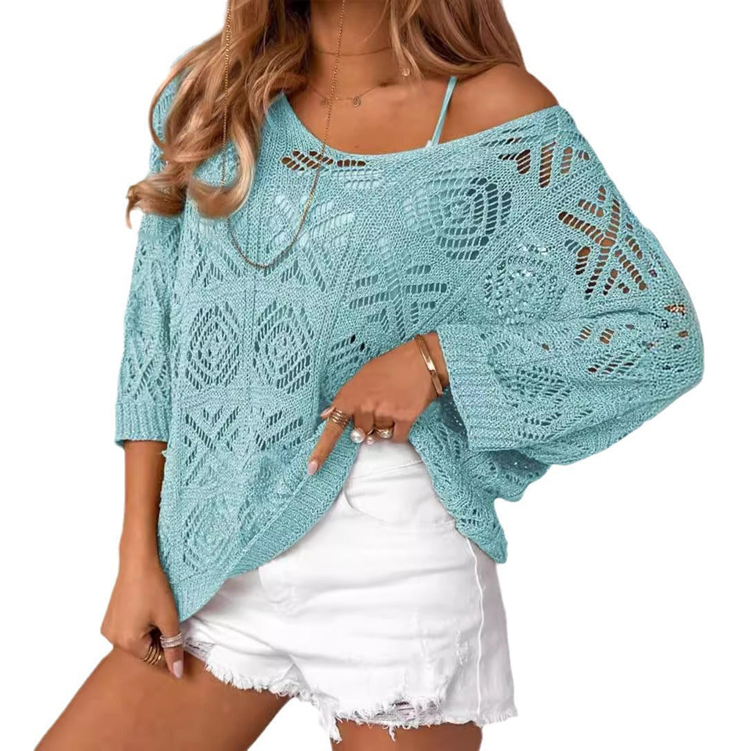 Gabrielle – Pull en Crochet