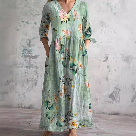 Maya™ | Robe d'Été Fleurie